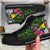 Tokelau High Top Shoes - Turtle Plumeria Banana Leaf - Polynesian Pride