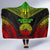 American Samoa Polynesian Chief Hooded Blanket - Reggae Version - Polynesian Pride