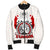 Tonga Polynesian Men Bomber Jacket - Tonga Power Red - Polynesian Pride