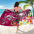 Fiji Custom Personalised Sarong - Turtle Plumeria (Pink) - Polynesian Pride