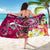 Samoa Custom Personalised Sarong - Turtle Plumeria (Pink) - Polynesian Pride