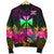 Wallis and Futuna Men's Bomber Jacket - Summer Hibiscus - Polynesian Pride