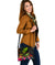 Samoa Polynesian Shoulder Handbag - Hibiscus and Banana Leaves - Polynesian Pride