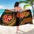 Tahiti Polynesian Sarong - Gold Plumeria - Polynesian Pride