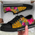 Hawaii Low Top Shoes - Kanaka Maoli With Hibiscus On Polynesian Patterns (YELLOW) - Polynesian Pride