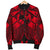 Tonga Polynesian Men's Bomber Jacket - Tonga Red Seal with Polynesian tattoo - Polynesian Pride