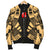 Wallis And Futuna Men Bomber Jackets - Polynesian Tattoo Gold - Polynesian Pride