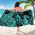 Polynesian Hawaii Sarong - Hula Girl Neon Blue - Polynesian Pride