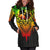 Tonga Polynesian Women's Hoodie Dress - Tattoo Pattern With Seal Reggae - Polynesian Pride