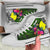 Palau High Top Shoes - Turtle Plumeria Banana Leaf - Polynesian Pride