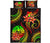 Tahiti Polynesian Quilt Bed Set - Reggae Plumeria - Polynesian Pride