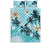 Cook Islands Quilt Bed Set - Blue Turtle Hibiscus - Polynesian Pride