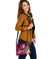 Hawaii Polynesian Shoulder Handbag - Hawaii Seal With Turtle Plumeria (Pink) - Polynesian Pride