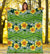 Polynesian Premium Blanket - Polynesian Hibiscus Pattern Blanket - Polynesian Pride