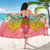 Hawaii Turtle Couple Plumeria Valentine Pattern Sarong - Bond Style - AH - Polynesian Pride