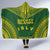 Society Islands Flag Polynesian Chief Hooded Blanket - Polynesian Pride