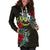 Solomon Islands Hoodie Dress - Solomon Coat of Arms Hibiscus - Polynesian Pride