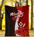 Kosrae Micronesia Premium Blanket - Coat Of Arm With Hibiscus - Polynesian Pride