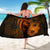 Hawaii Hibiscus Sarong - Harold Turtle - Orange - Polynesian Pride