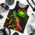 Samoa Polynesian Men Tank Top - Turtle With Blooming Hibiscus Reggae Reggae - Polynesian Pride