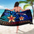 Guam Sarong - Vintage Tribal Moutain - Polynesian Pride