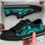 Nauru Low Top Canvas Shoes - Turquoise Tentacle Turtle - Polynesian Pride