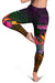 Nauru Women's Leggings - Summer Hibiscus - Polynesian Pride