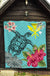 Hawaii Kanaka Turtle Hibiscus Plumeria Tropical Style - Premium Quilt AH - Polynesian Pride