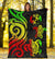 Tonga Polynesian Premium Blanket - Reggae Tentacle Turtle - Polynesian Pride