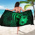 Hawaii Hibiscus Sarong - Harold Turtle - Pastel Green - Polynesian Pride