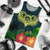 Polynesian Hawaii Men's Tank - Heart with Green - Polynesian Pride