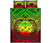 Samoa Quilt Bed Set - Samoa Coat Of Arm, Polynesian Tattoo (Reggae) - Polynesian Pride