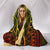 Polynesian Chuuk Hooded Blanket - Reggae Vintage Polynesian Patterns - Polynesian Pride