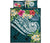 Tahiti Polynesian Quilt Bed Set - Summer Plumeria (Turquoise) - Polynesian Pride