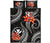 Polynesian Hawaii Quilt Bed Set - Black Plumeria - Polynesian Pride