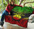 Tahiti Premium Quilt - Tahiti Flag Polynesian Chief Reggae Version - Polynesian Pride