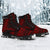 Nauru Leather Boots - Polynesian Red Chief Version - Polynesian Pride