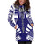 American Samoa Hoodie Dress - Polynesian Tattoo Flag - Polynesian Pride