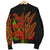 Polynesian Hawaii Men's Bomber Jacket - Ohia Lehua - Polynesian Pride