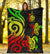 New Caledonia Premium Blanket - Reggae Tentacle Turtle - Polynesian Pride