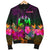 Tonga Polynesian Personalised Men's Bomber Jacket - Summer Hibiscus - Polynesian Pride