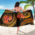 Vanuatu Polynesian Sarong - Gold Plumeria - Polynesian Pride