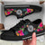 American Samoa Low Top Shoe - Hibiscus Polynesian Pattern - Polynesian Pride