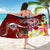 FSM Sarong - Turtle Plumeria (Red) - Polynesian Pride