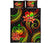 Samoa Polynesian Quilt Bed Set - Reggae Plumeria - Polynesian Pride