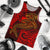 Samoa Men's Tank Top - Red Shark Polynesian Tattoo - Polynesian Pride