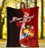 Tonga Polynesian Custom Personalised Premium Blanket - Coat Of Arm With Hibiscus - Polynesian Pride