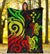 Kosrae Micronesian Premium Blanket - Reggae Tentacle Turtle - Polynesian Pride