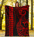 Hawaii Kakau Red Polynesian Premium Blanket - Polynesian Pride