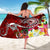 Samoa Sarong - Turtle Plumeria (Red) - Polynesian Pride